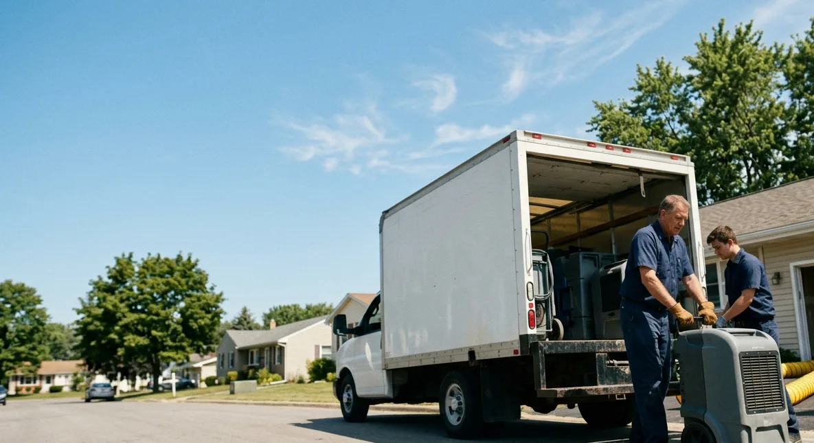 Water Damage Cleanup in Carol Stream, IL near me